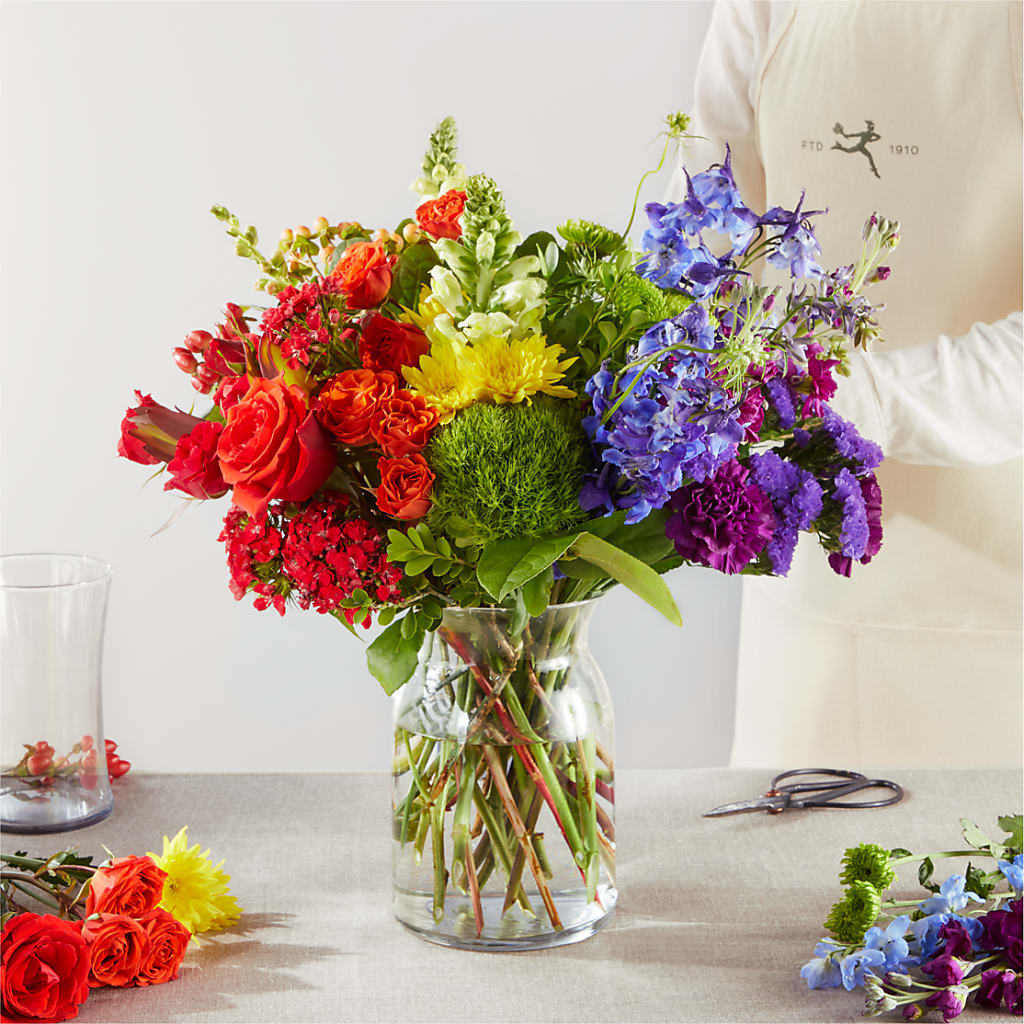 Summer Spectra - A Florist Original –  Flowers By Elena, Methuen MA