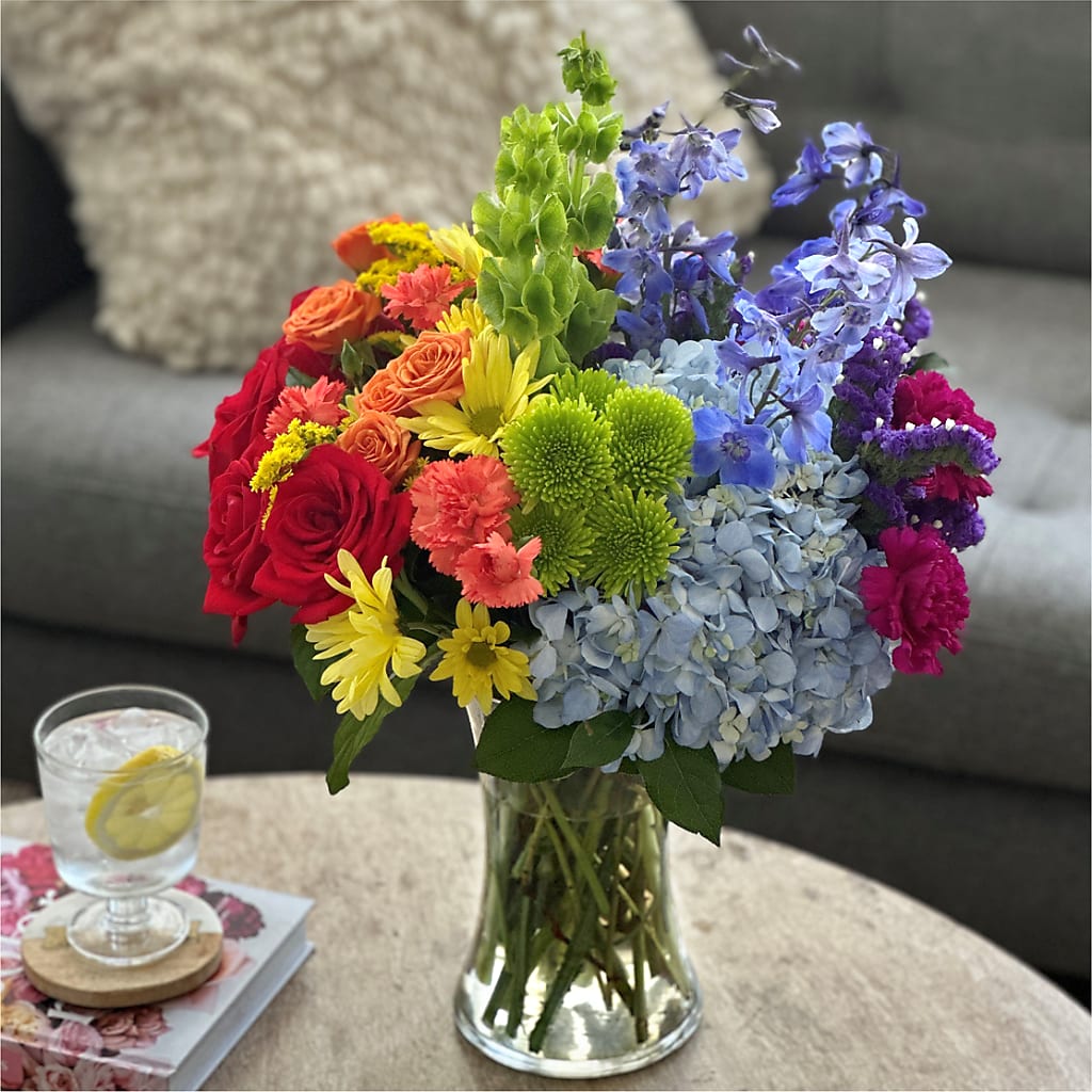 Summer Spectra - A Florist Original –  Flowers By Elena, Methuen MA