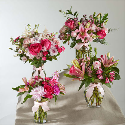 Pink Ribbon - A Florist Original –  Flowers By Elena, Methuen MA