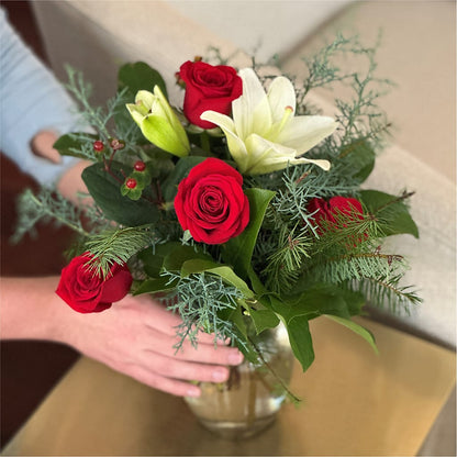 Glittering Lights Bouquet –  Flowers By Elena, Methuen MA