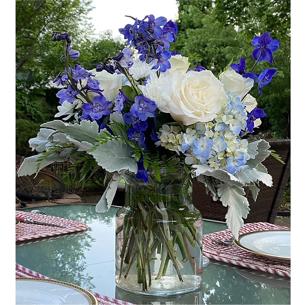 Clear Skies Bouquet –  Flowers By Elena, Methuen MA