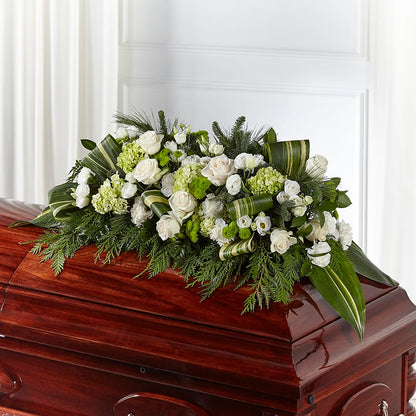 Hopeful Gesture Casket Spray –  Flowers By Elena, Methuen MA