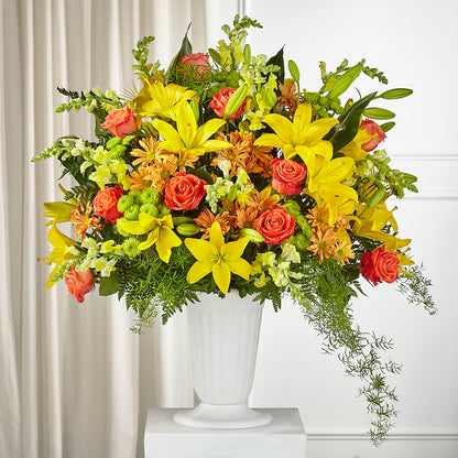 Fall Sentiments Arrangement –  Flowers By Elena, Methuen MA