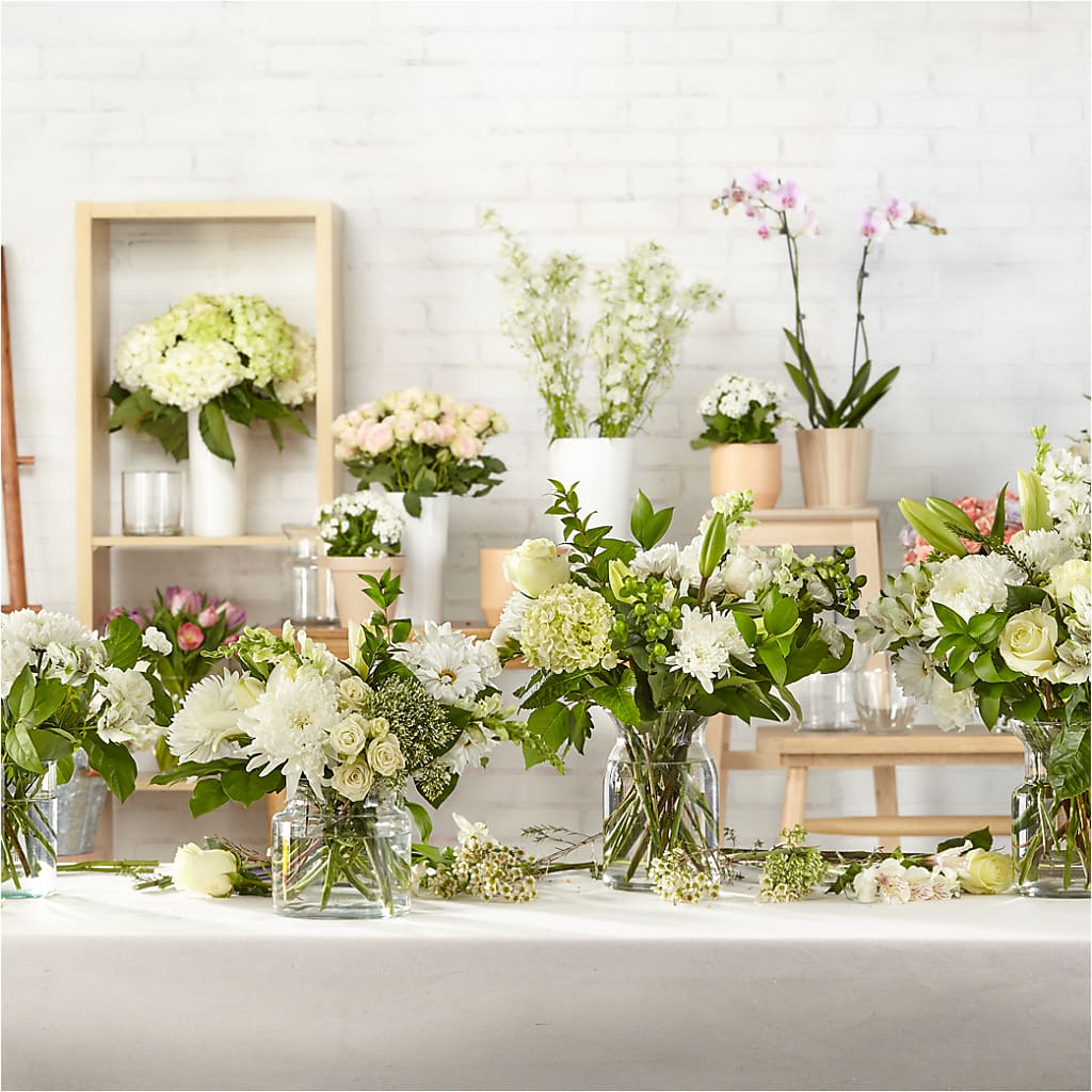 Classic Ivory – A Florist Original –  Flowers By Elena, Methuen MA
