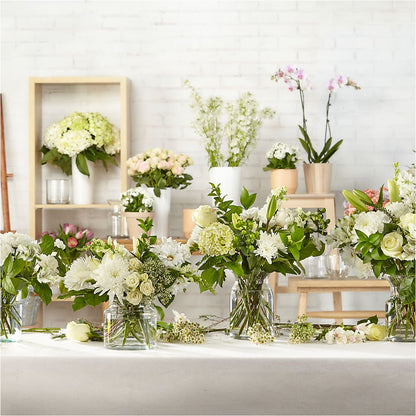 Classic Ivory – A Florist Original –  Flowers By Elena, Methuen MA