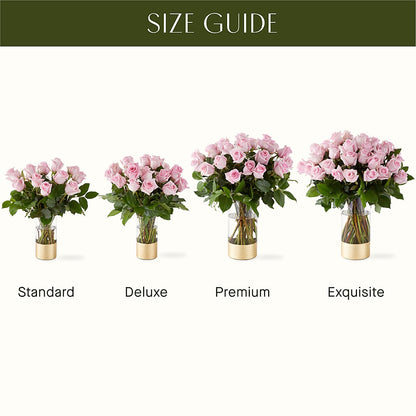 Picture Perfect Pink Rose Bouquet –  Flowers By Elena, Methuen MA