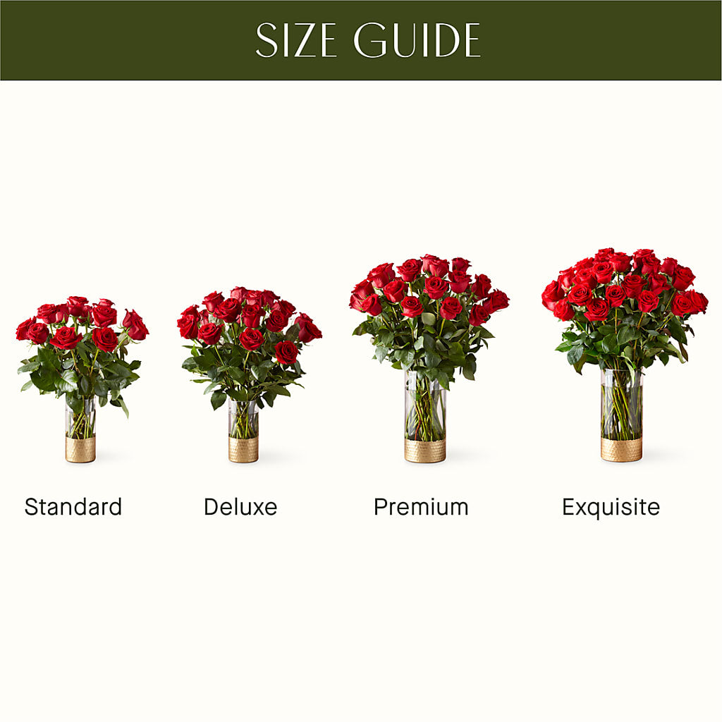 Classic Love Red Rose Bouquet –  Flowers By Elena, Methuen MA