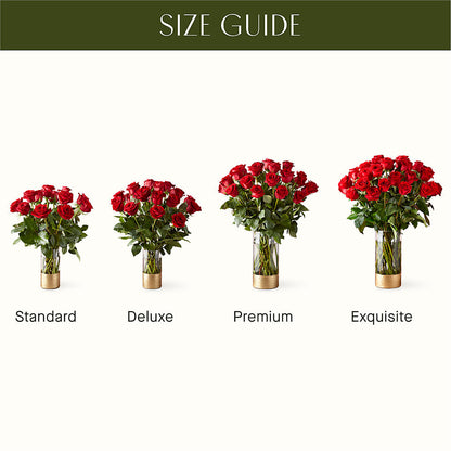 Classic Love Red Rose Bouquet –  Flowers By Elena, Methuen MA