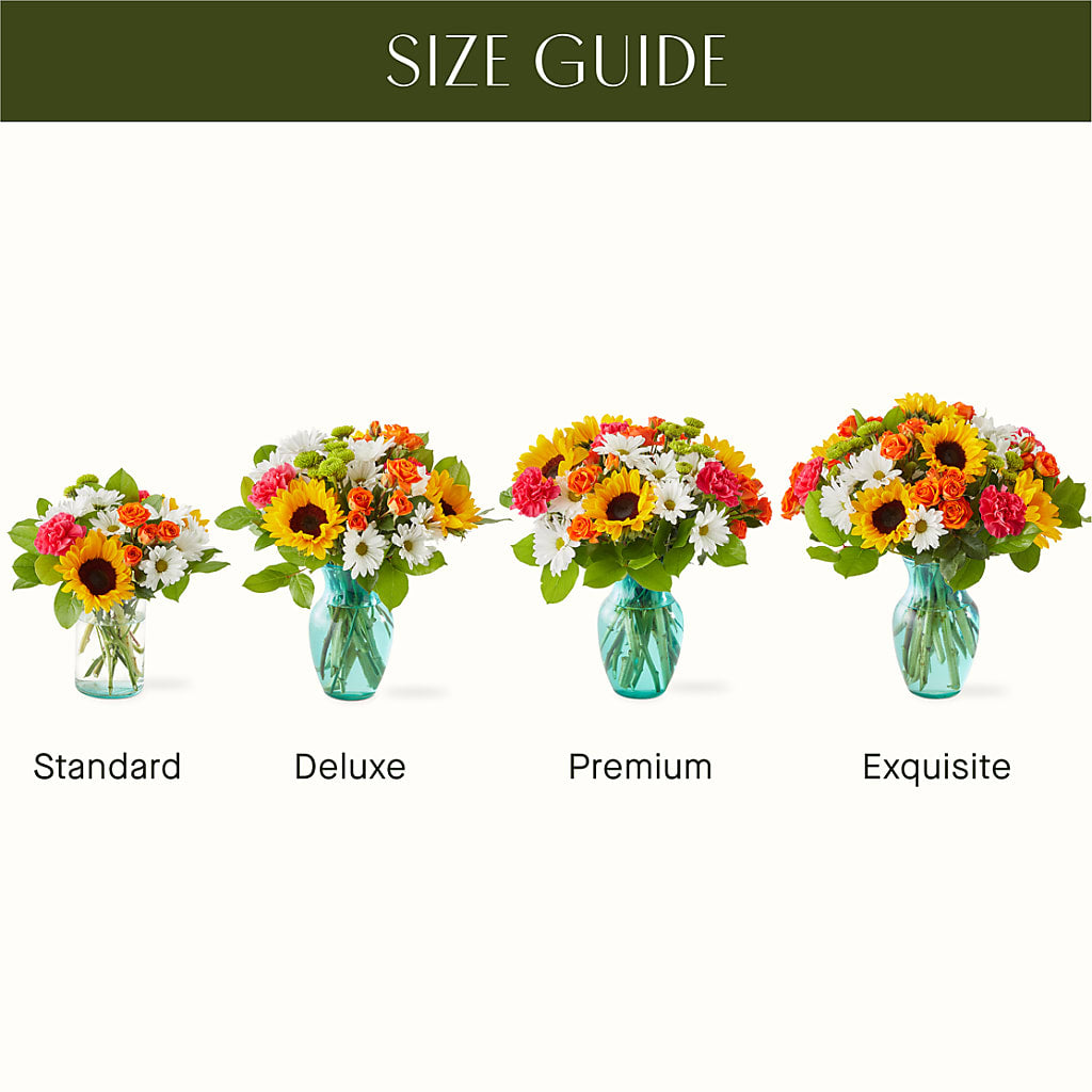 Sun-drenched Blooms Bouquet –  Flowers By Elena, Methuen MA