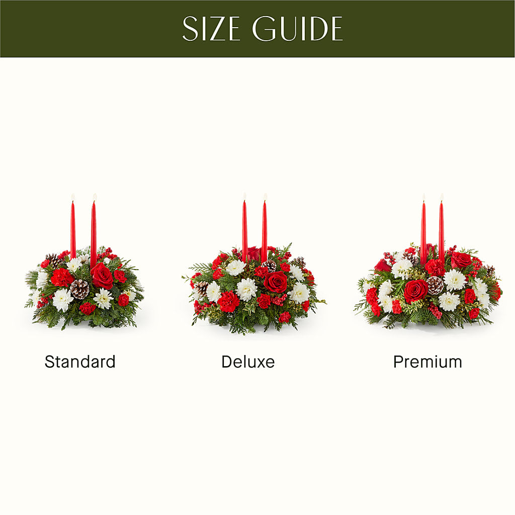 Holiday Soiree Centerpiece –  Flowers By Elena, Methuen MA