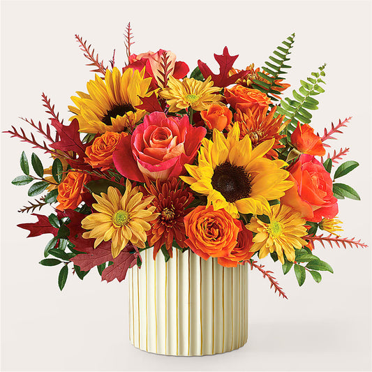 Fall Campfire Bouquet –  Flowers By Elena, Methuen MA