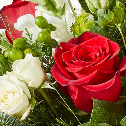 Deck the Halls Bouquet –  Flowers By Elena, Methuen MA