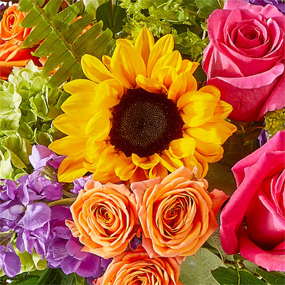 Vibrant Greetings Bouquet –  Flowers By Elena, Methuen MA