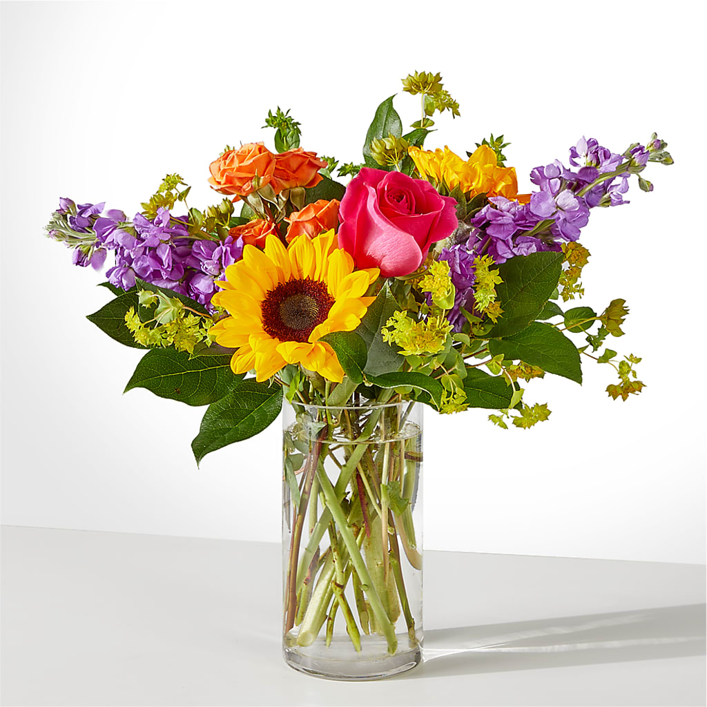 Vibrant Greetings Bouquet –  Flowers By Elena, Methuen MA