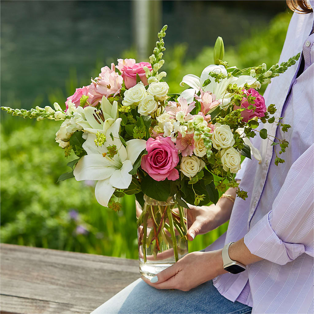 Fondly Bouquet –  Flowers By Elena, Methuen MA