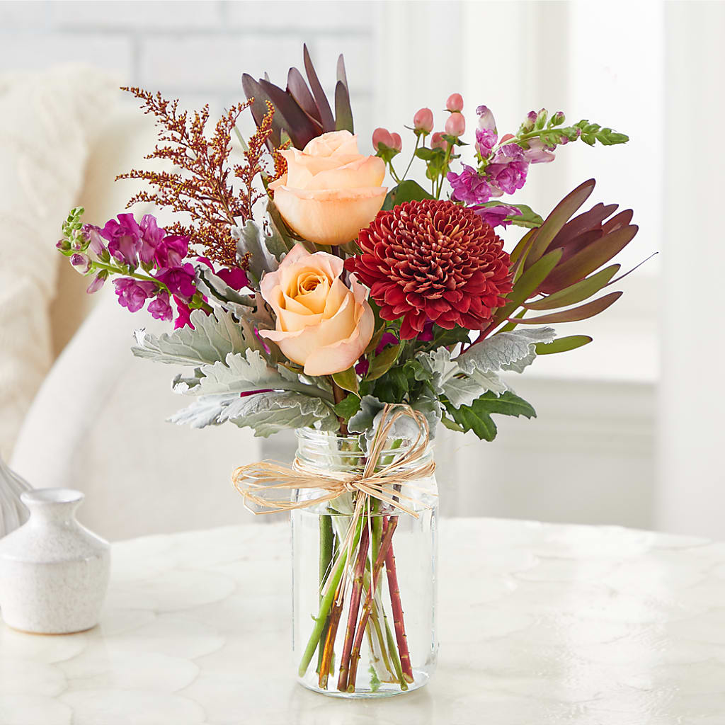 Moody Hues Bouquet –  Flowers By Elena, Methuen MA