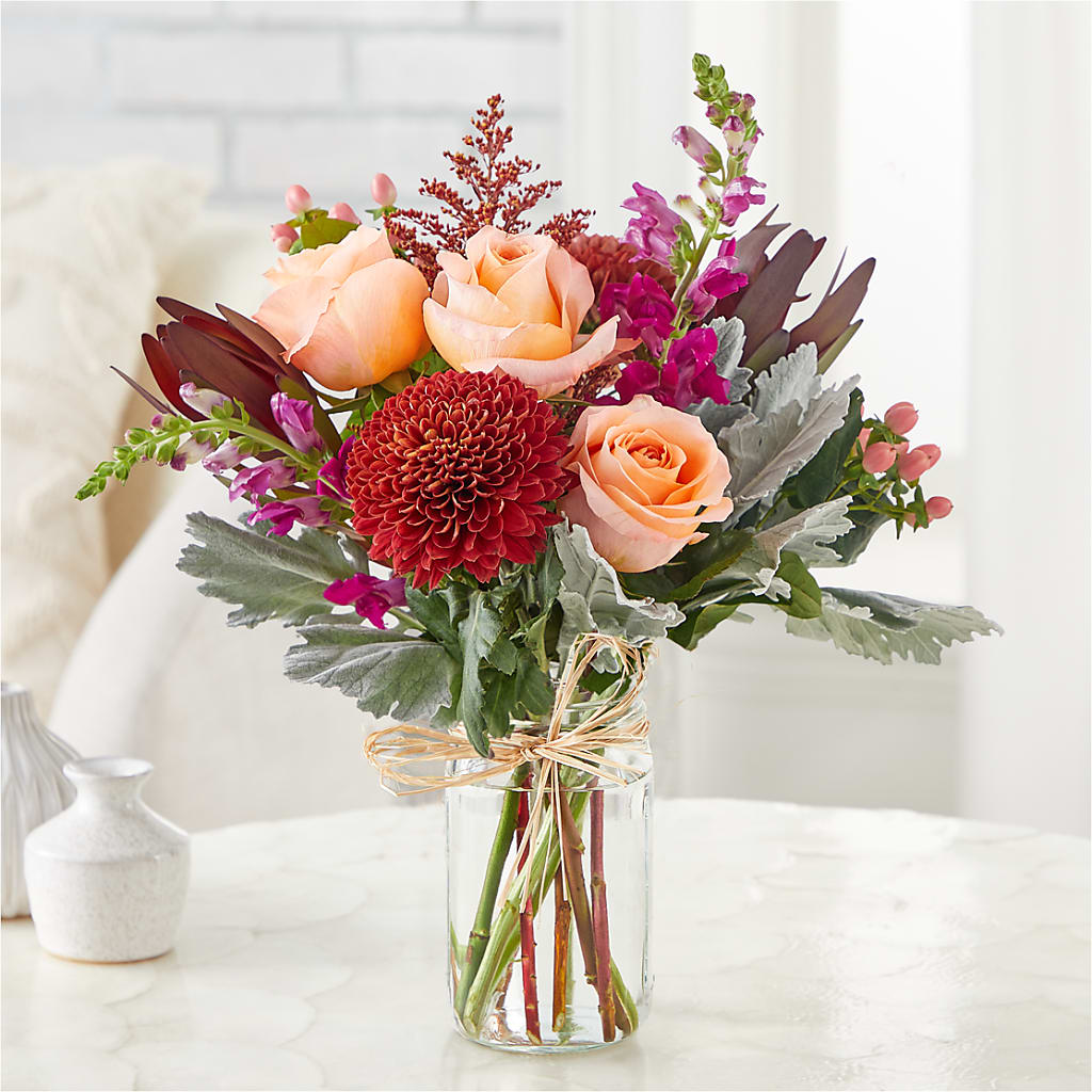 Moody Hues Bouquet –  Flowers By Elena, Methuen MA