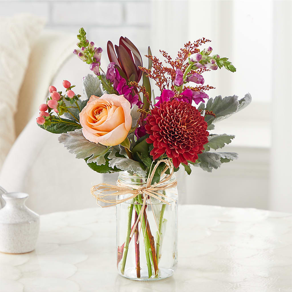 Moody Hues Bouquet –  Flowers By Elena, Methuen MA
