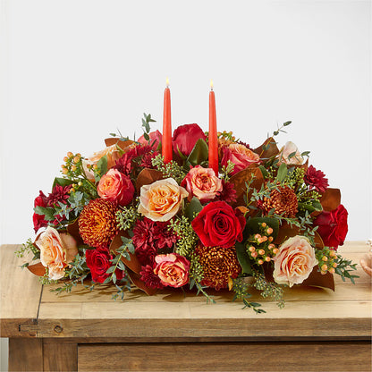 Gather Near Centerpiece –  Flowers By Elena, Methuen MA