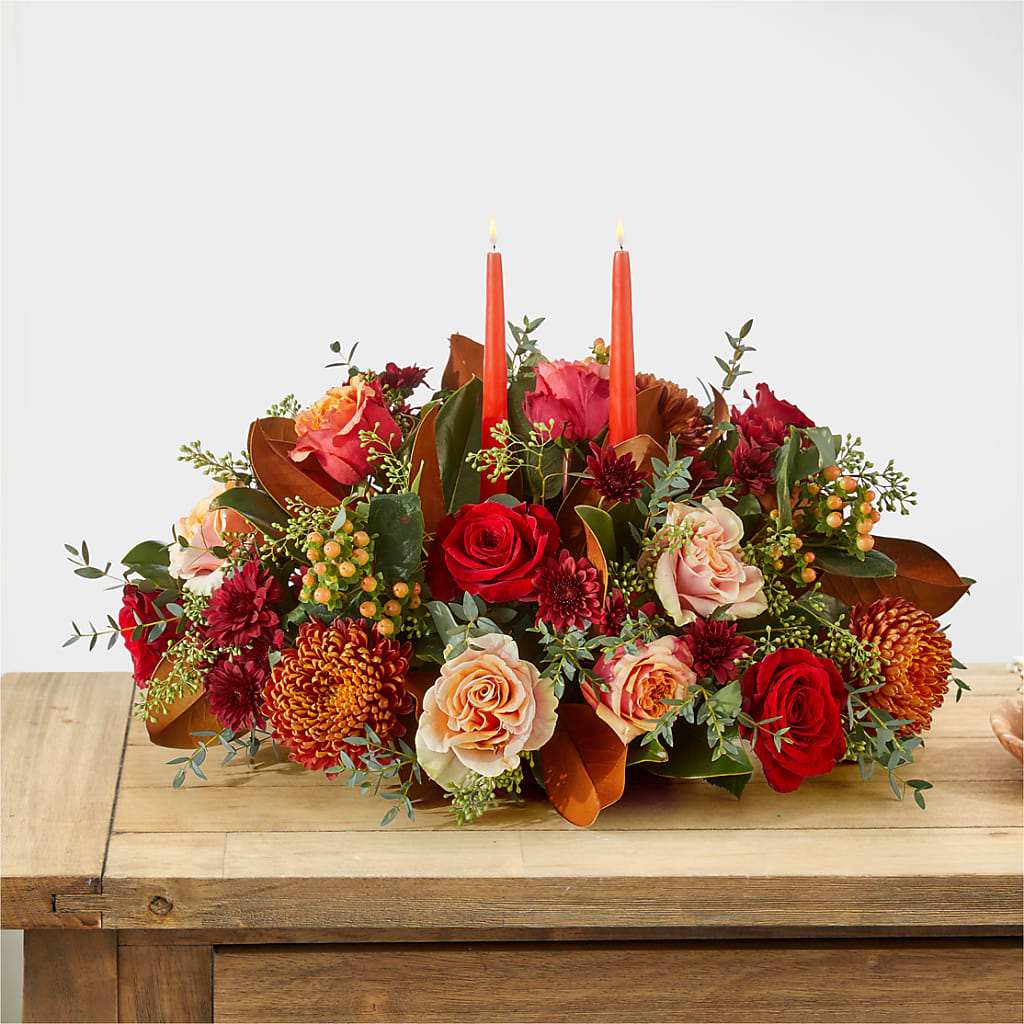 Gather Near Centerpiece –  Flowers By Elena, Methuen MA