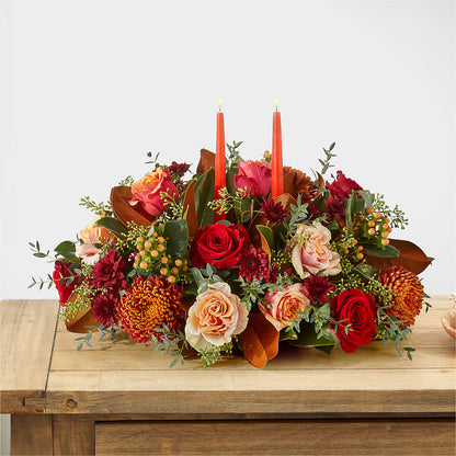 Gather Near Centerpiece –  Flowers By Elena, Methuen MA