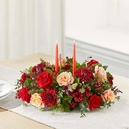 Most Thankful Centerpiece –  Flowers By Elena, Methuen MA
