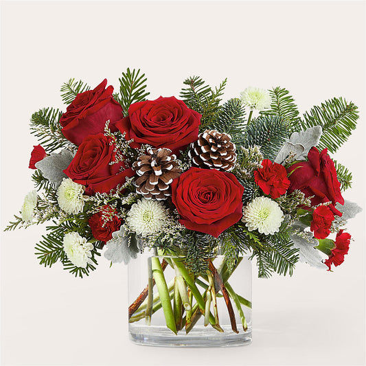 Yule Cheer Bouquet –  Flowers By Elena, Methuen MA