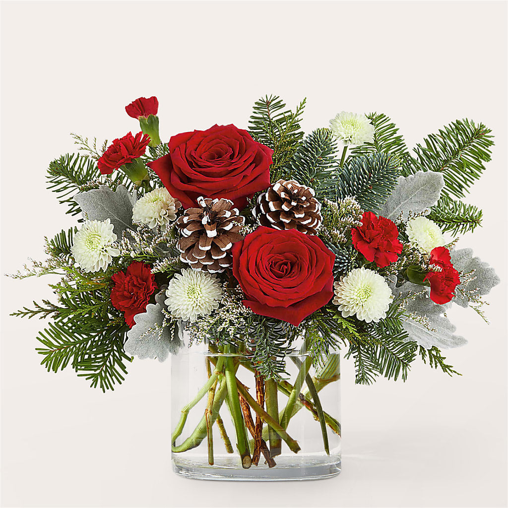 Yule Cheer Bouquet –  Flowers By Elena, Methuen MA
