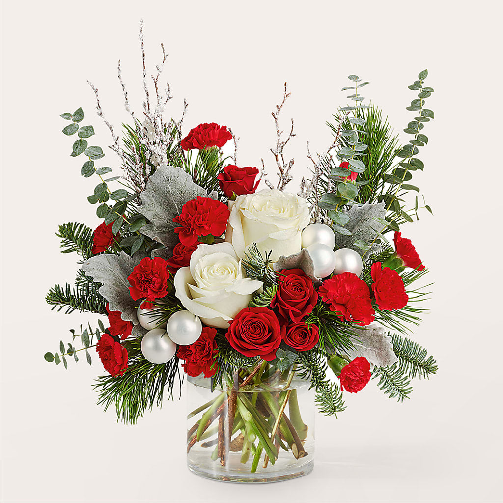 Trimming the Tree Bouquet –  Flowers By Elena, Methuen MA