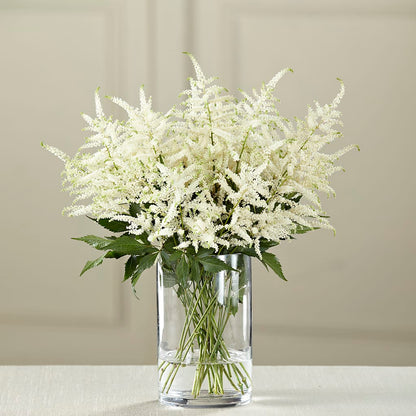 White Astilbe Bouquet –  Flowers By Elena, Methuen MA