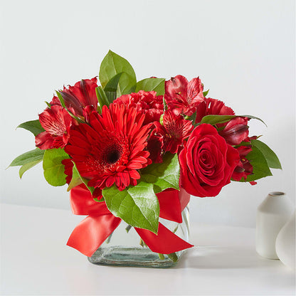 Red Hot Bouquet –  Flowers By Elena, Methuen MA